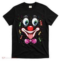 Carnival Clown Face Circus Carnivals T-Shirt thumb 0
