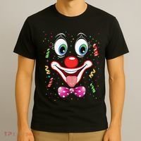 Carnival Clown Face Circus Carnivals T-Shirt thumb 3