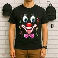 Carnival Clown Face Circus Carnivals T-Shirt thumb 6