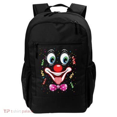 Carnival Clown Face Circus Carnivals Backpack