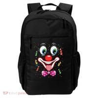Carnival Clown Face Circus Carnivals Backpack thumb 0