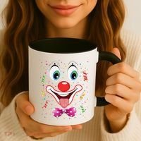 Carnival Clown Face Circus Carnivals Coffee Mug thumb 3