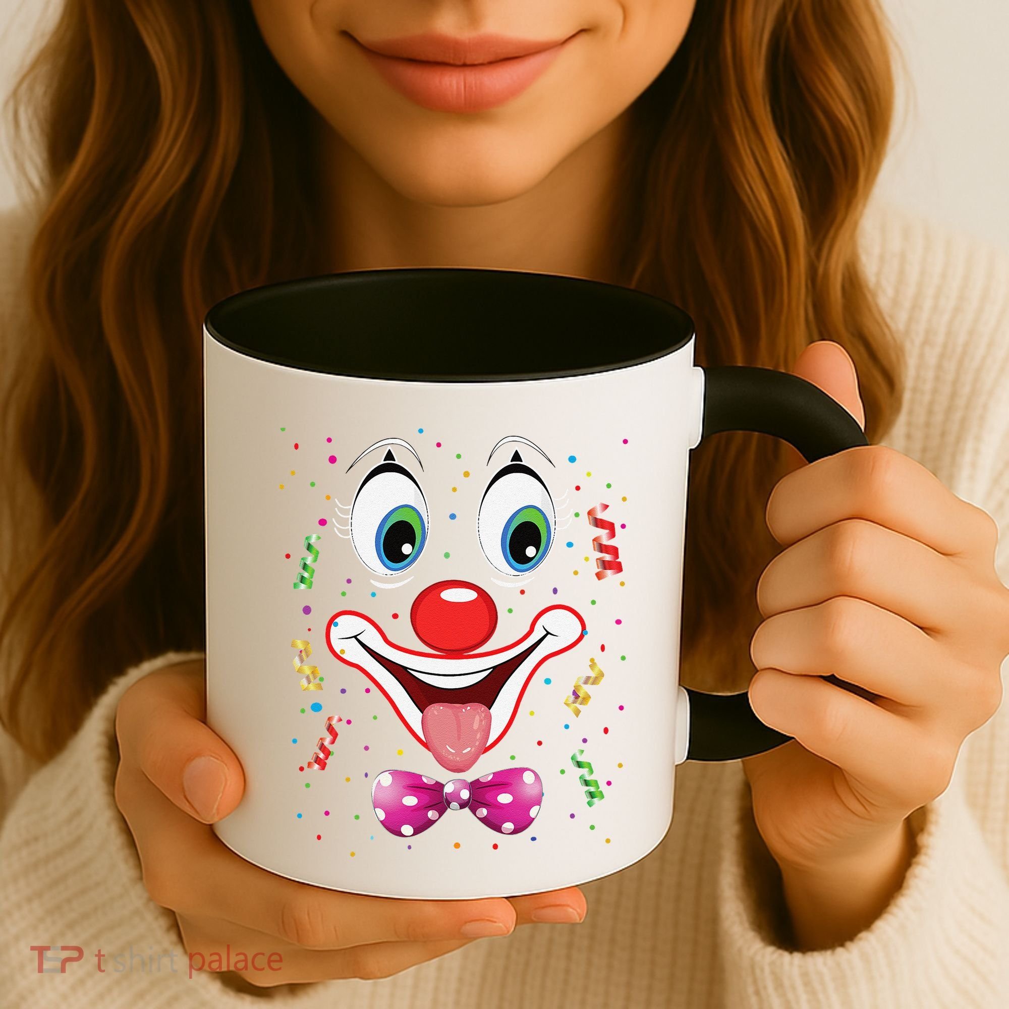 Carnival Clown Face Circus Carnivals Coffee Mug