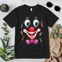 Carnival Clown Face Circus Carnivals Premium T-Shirt thumb 2