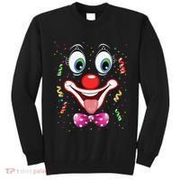 Carnival Clown Face Circus Carnivals Tall Sweatshirt thumb 0