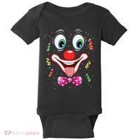 Carnival Clown Face Circus Carnivals Baby Bodysuit thumb 0