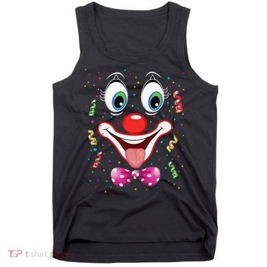 Carnival Clown Face Circus Carnivals Tank Top