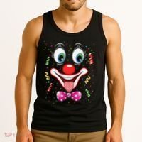 Carnival Clown Face Circus Carnivals Tank Top thumb 3