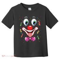 Carnival Clown Face Circus Carnivals Toddler T-Shirt thumb 0