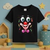 Carnival Clown Face Circus Carnivals Toddler T-Shirt thumb 3