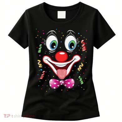 Carnival Clown Face Circus Carnivals Women's T-Shirt