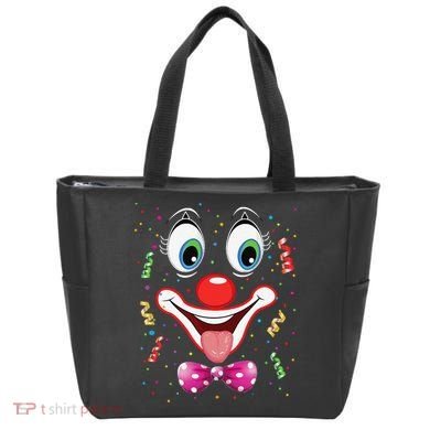 Carnival Clown Face Circus Carnivals Tote Bag