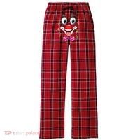 Carnival Clown Face Circus Carnivals Women's Flannel Plaid Pajama Pants thumb 0