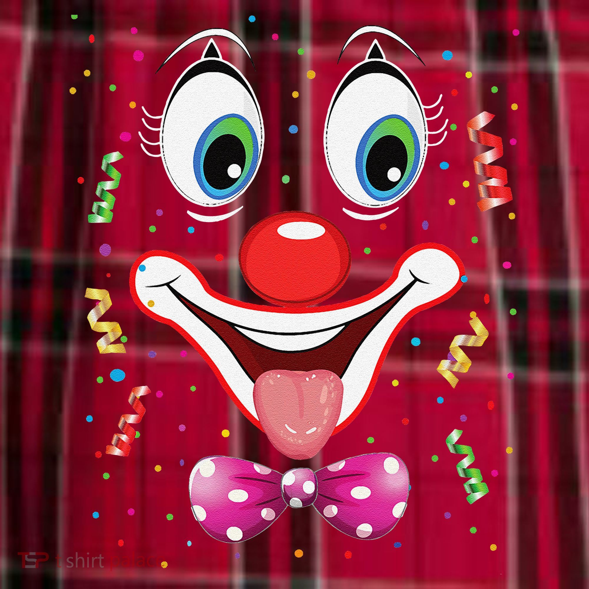 Carnival Clown Face Circus Carnivals Women's Flannel Plaid Pajama Pants