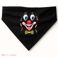 Carnival Clown Face Circus Carnivals USA-Made Doggie Bandana thumb 0