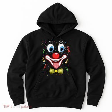 Carnival Clown Face Circus Carnivals Hoodie