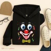 Carnival Clown Face Circus Carnivals Hoodie thumb 4