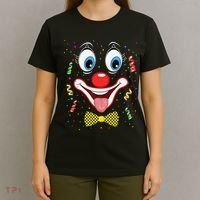 Carnival Clown Face Circus Carnivals T-Shirt thumb 4