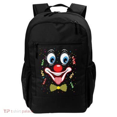 Carnival Clown Face Circus Carnivals Backpack