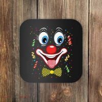 Carnival Clown Face Circus Carnivals Coaster thumb 0