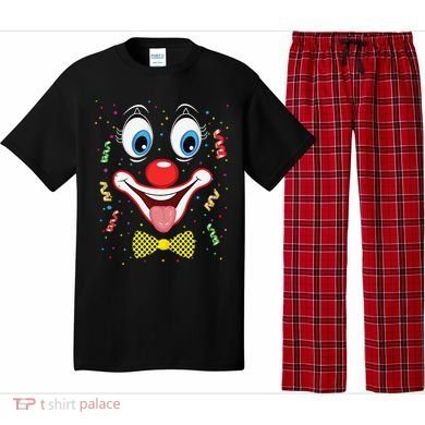 Carnival Clown Face Circus Carnivals Pajama Set