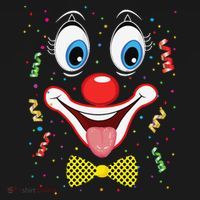 Carnival Clown Face Circus Carnivals Pajama Set thumb 2