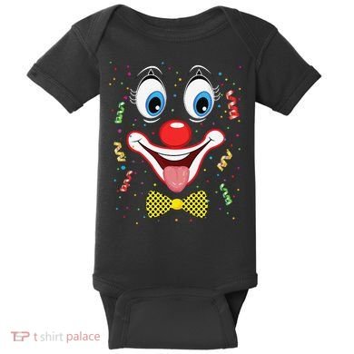 Carnival Clown Face Circus Carnivals Baby Bodysuit