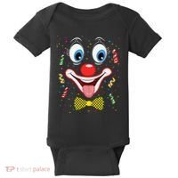 Carnival Clown Face Circus Carnivals Baby Bodysuit thumb 0