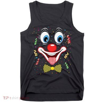 Carnival Clown Face Circus Carnivals Tank Top
