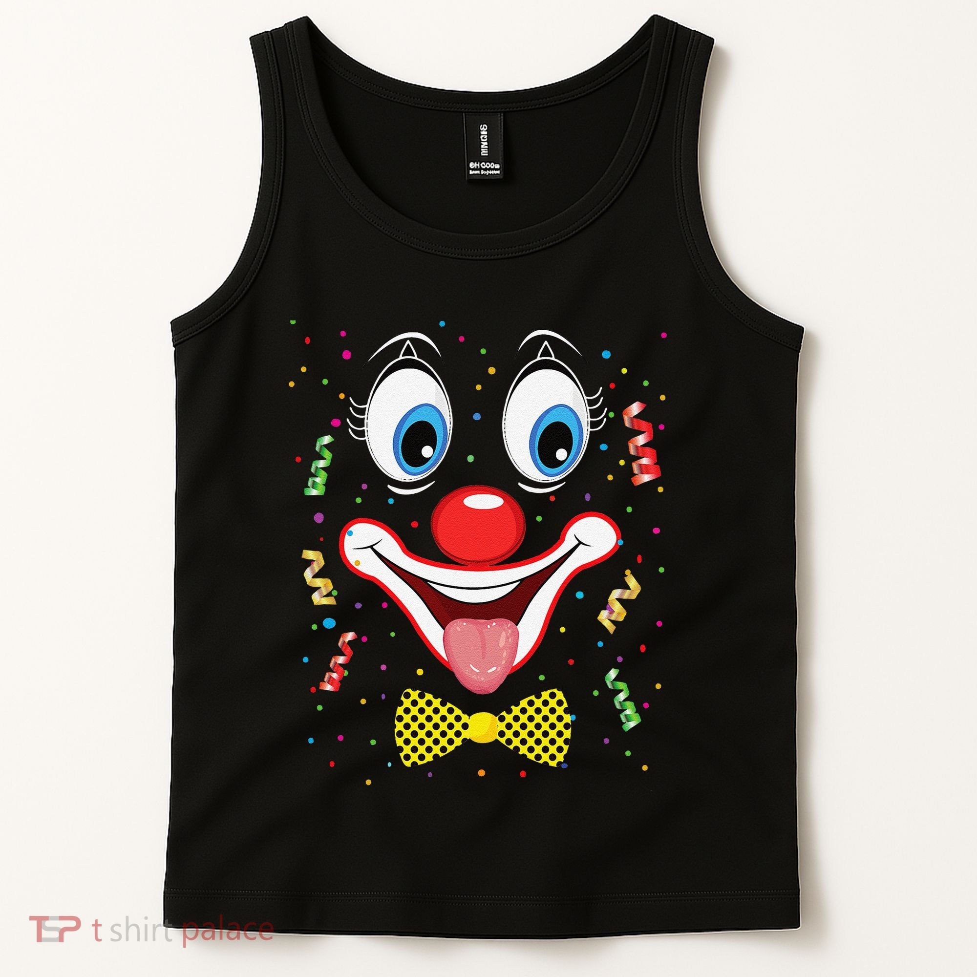 Carnival Clown Face Circus Carnivals Tank Top