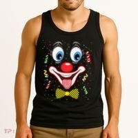 Carnival Clown Face Circus Carnivals Tank Top thumb 3