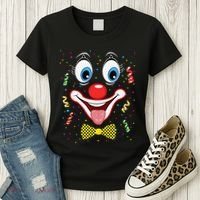 Carnival Clown Face Circus Carnivals Women's T-Shirt thumb 3