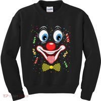 Carnival Clown Face Circus Carnivals Kids Sweatshirt thumb 0