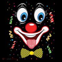 Carnival Clown Face Circus Carnivals Kids Long Sleeve Shirt thumb 2