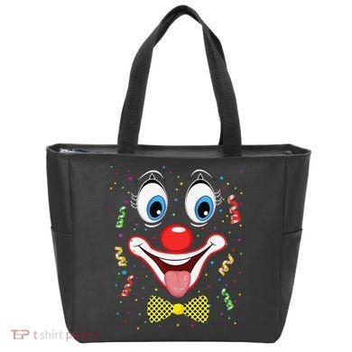 Carnival Clown Face Circus Carnivals Tote Bag