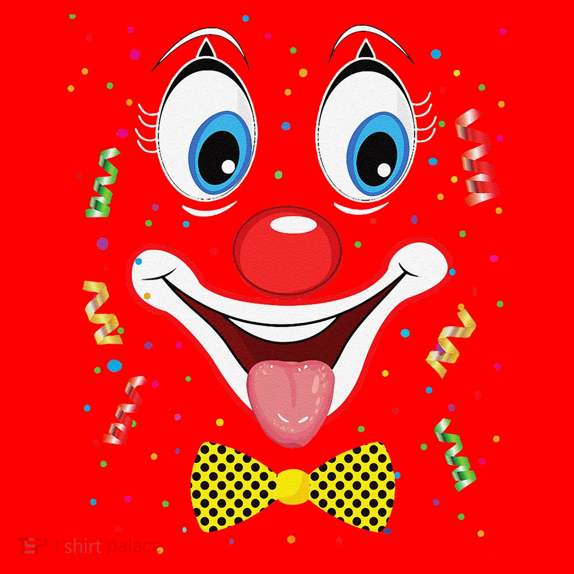 Carnival Clown Face Circus Carnivals Santa Hat