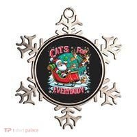 Christmas Cats For Everybody Funny Santa Ornament thumb 0