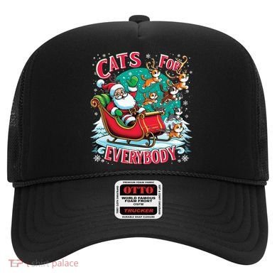 Christmas Cats For Everybody Funny Santa Hat