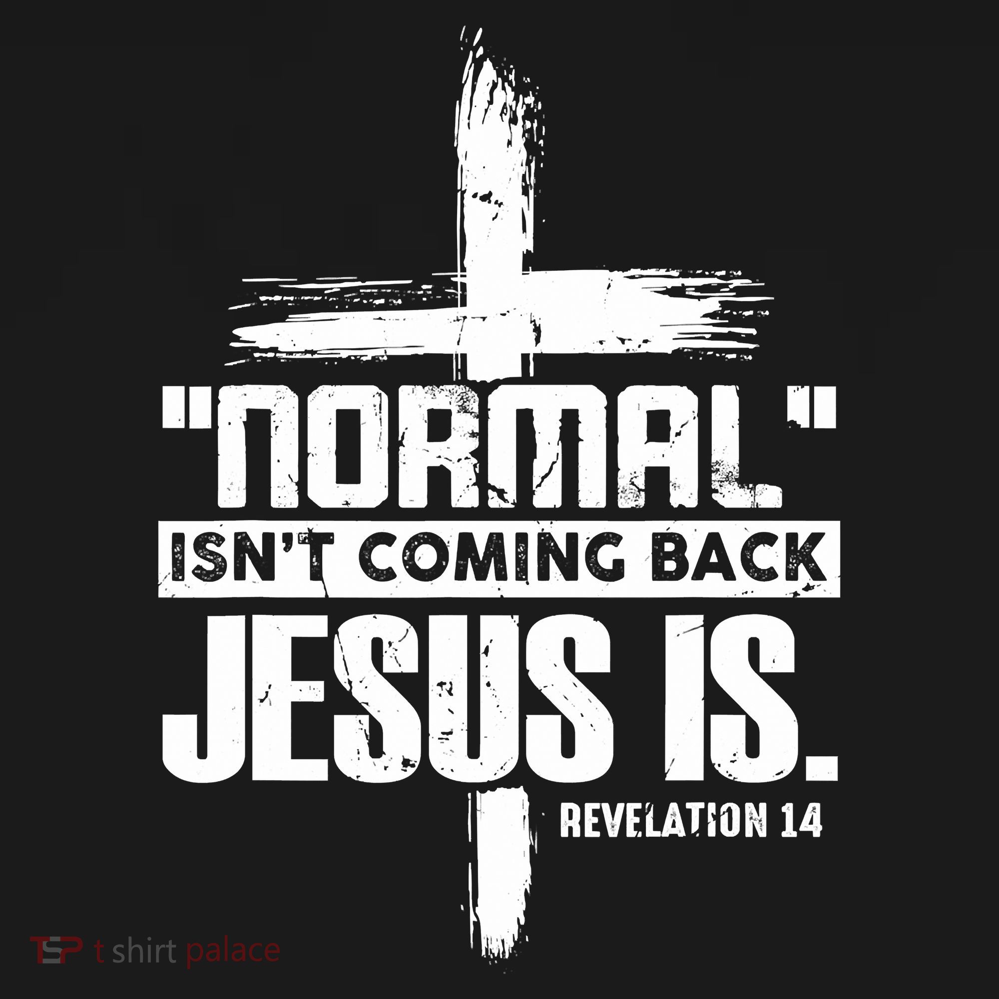 Christian Cross Faith Quote Normal Isn't Coming Back Women's Tank Top