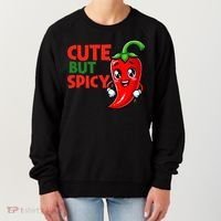 Cute Chili Funny Cute But Spicy Women's Sweatshirt thumb 0