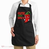 Cute Chili Funny Cute But Spicy Apron thumb 2