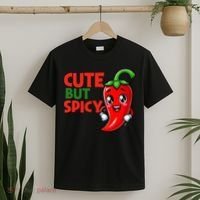 Cute Chili Funny Cute But Spicy T-Shirt thumb 2