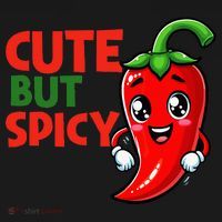 Cute Chili Funny Cute But Spicy Ornament thumb 1