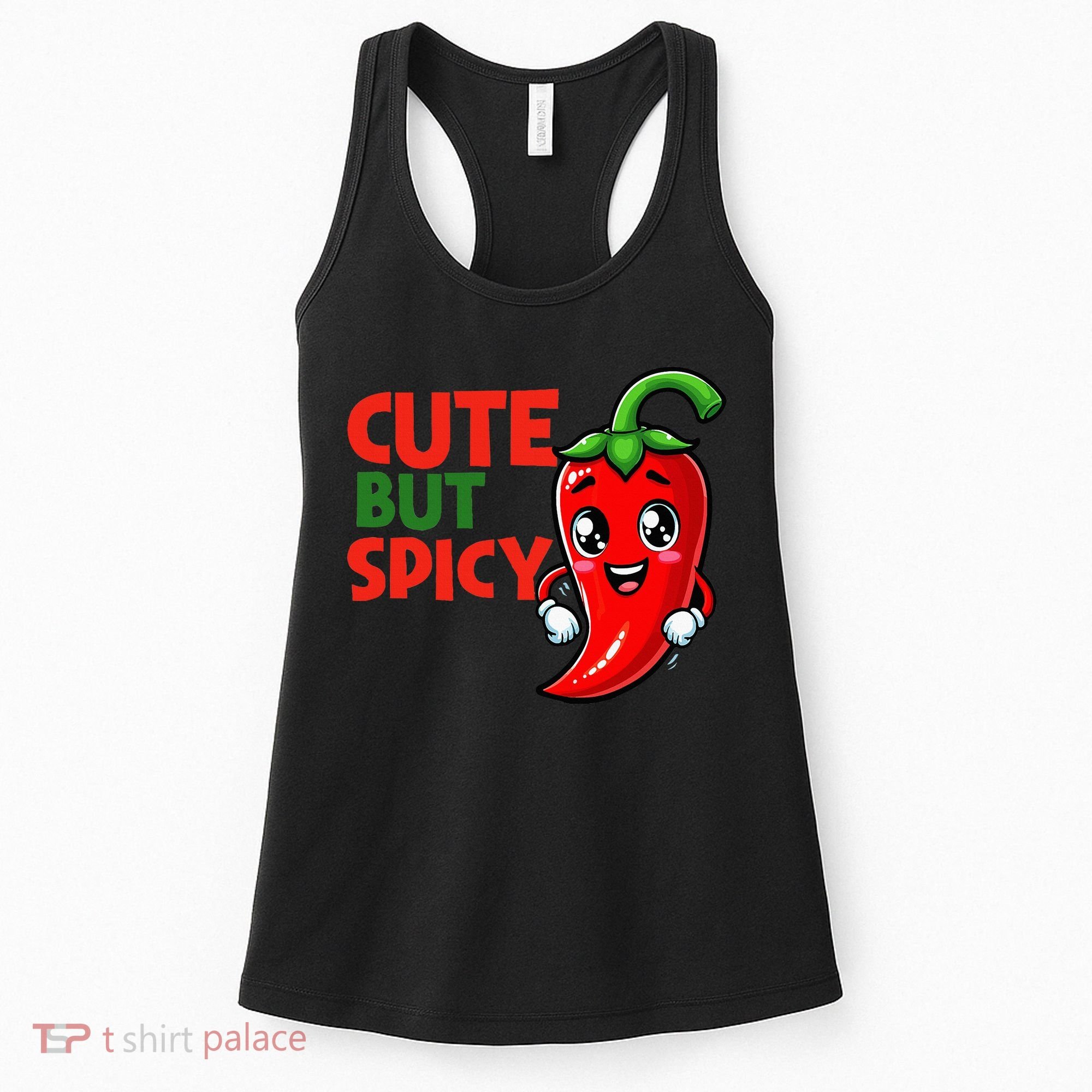 Cute Chili Funny Cute But Spicy Women's Tank Top