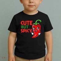 Cute Chili Funny Cute But Spicy Toddler T-Shirt thumb 2