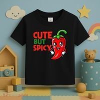 Cute Chili Funny Cute But Spicy Toddler T-Shirt thumb 3