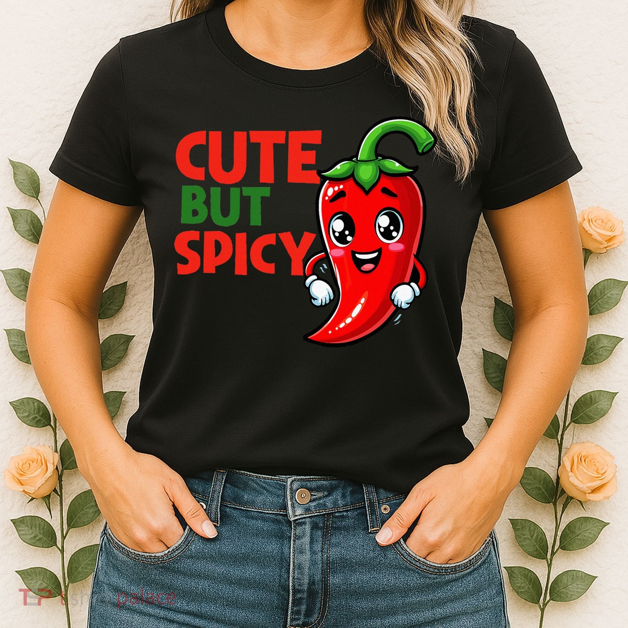 Cute Chili Funny Cute But Spicy Women's T-Shirt