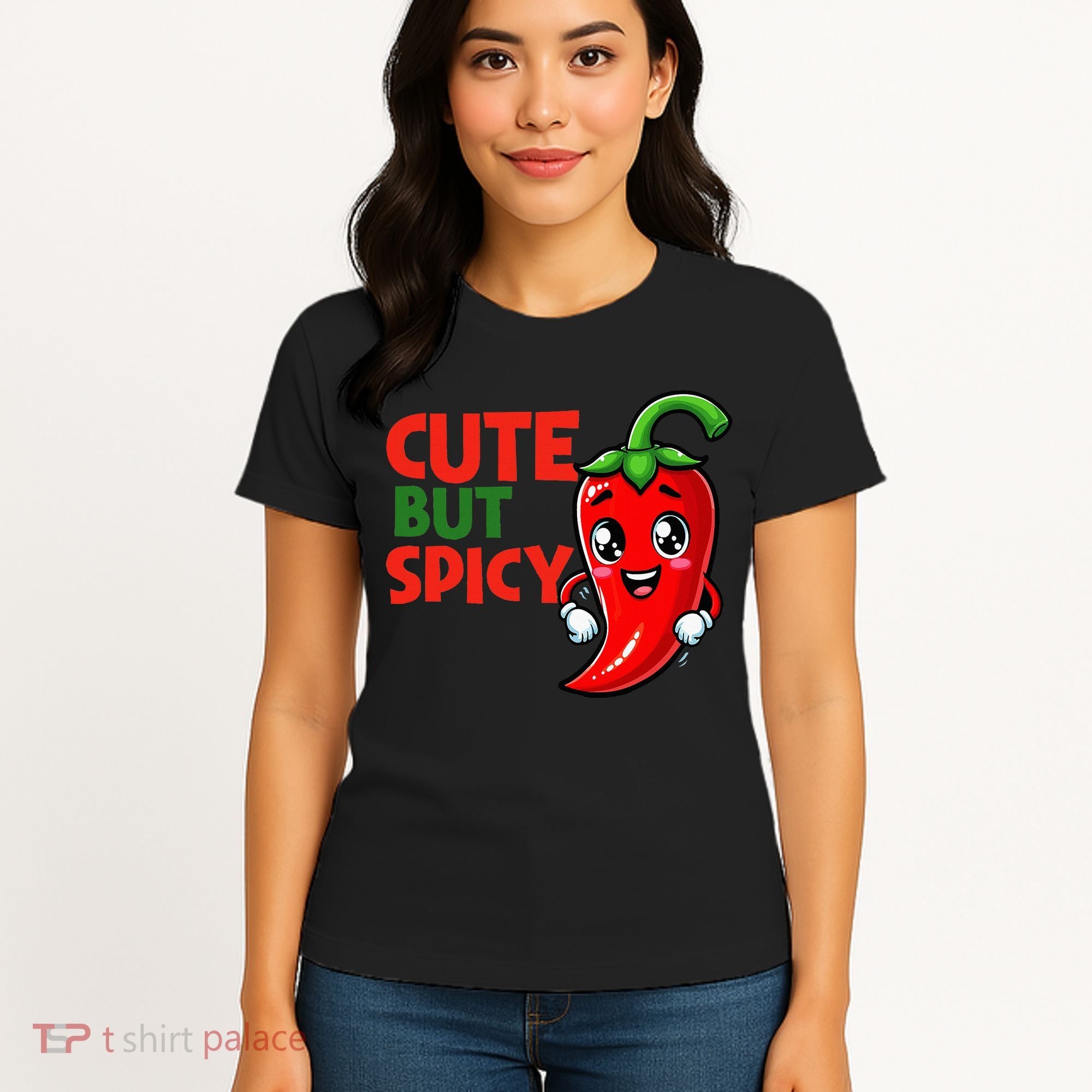 Cute Chili Funny Cute But Spicy Women's T-Shirt