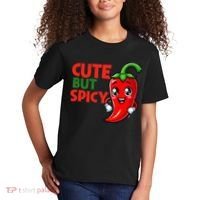 Cute Chili Funny Cute But Spicy Kids T-Shirt thumb 2