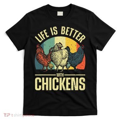 Cute Chicken For Wo Chicken Farmer Whisperer Lovers T-Shirt